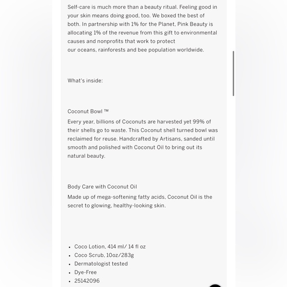 ❤️THE GIFT OF A GREENER PLANET WITH COCO BODY CARE ❤️ - Picture 4 of 4